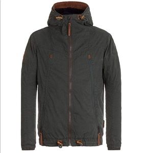 Men’s Naketano dark green winter jacket M